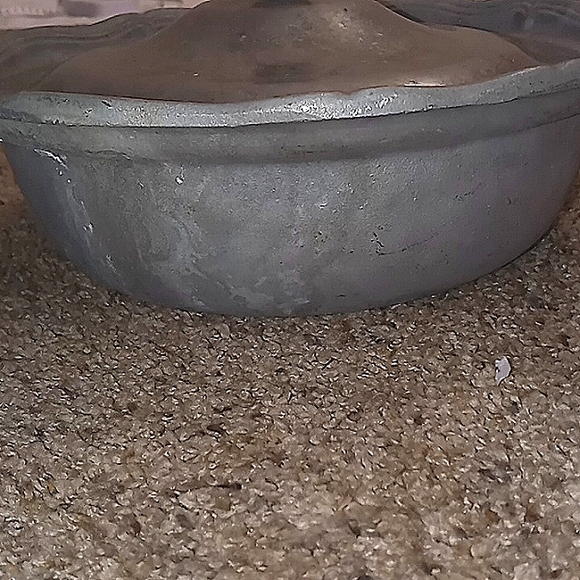 BON CHEF 9062-N Queen Anne Pewter Cast Aluminum Large Serving Bowl - Picture 2 of 9